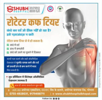 Rotator cuff treatment Bhopal showing shoulder anatomy